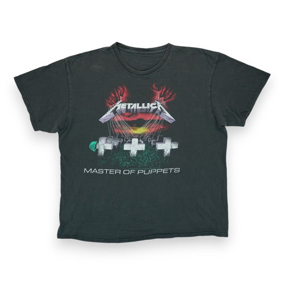 Metallica Master of Puppets T-Shirt 90s Rock Tee ~‎ Bravado 2012